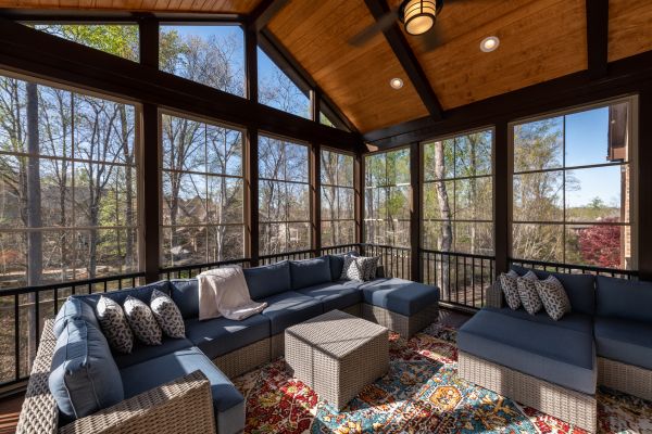 Porch Enclosure Installation in Lakewood